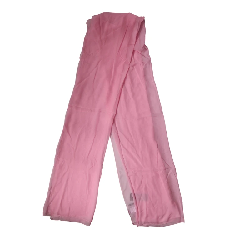 Dolce & Gabbana Pink Silk Sash Neck Wrap Shawl Men Scarf - Men