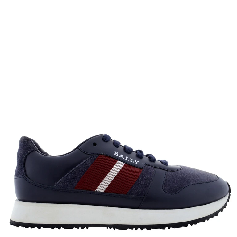 Bally Sprinter Leather Low-Top Sneakers, Brand Size 5 ( US Size 6 )
