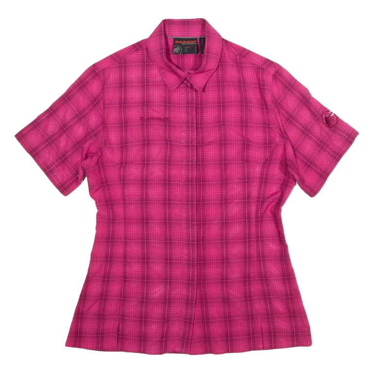 MAMMUT Womens Shirt Pink Check S