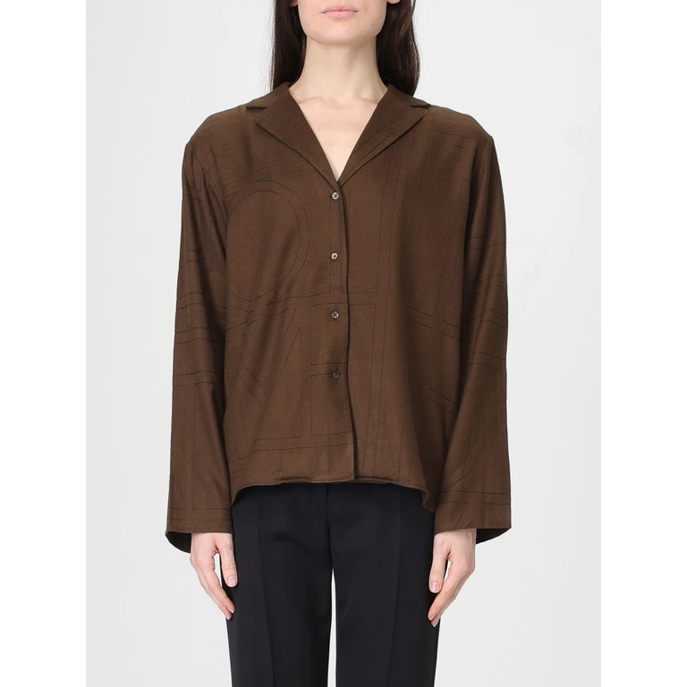 Shirt Woman color Brown (251WRT976FB0080034)