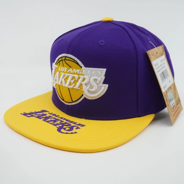 Men's NBA Logo Bill Snapback Lakers Snapback Caps