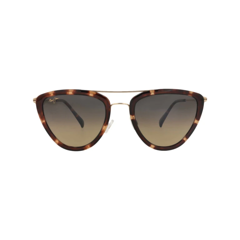 Cat Eye-Frame Injection Sunglasses