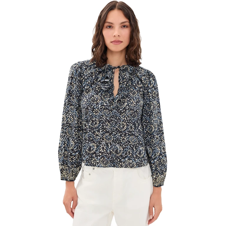 Ulla Johnson Siena Cotton Top Midnight Bloom 6