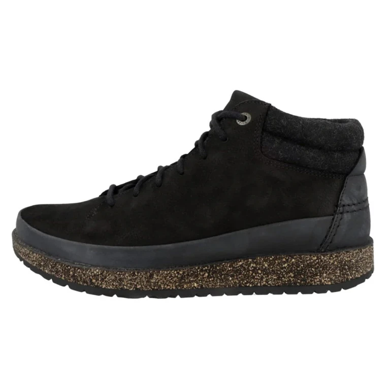 Unisex Honnef High Nubuck Leather Black