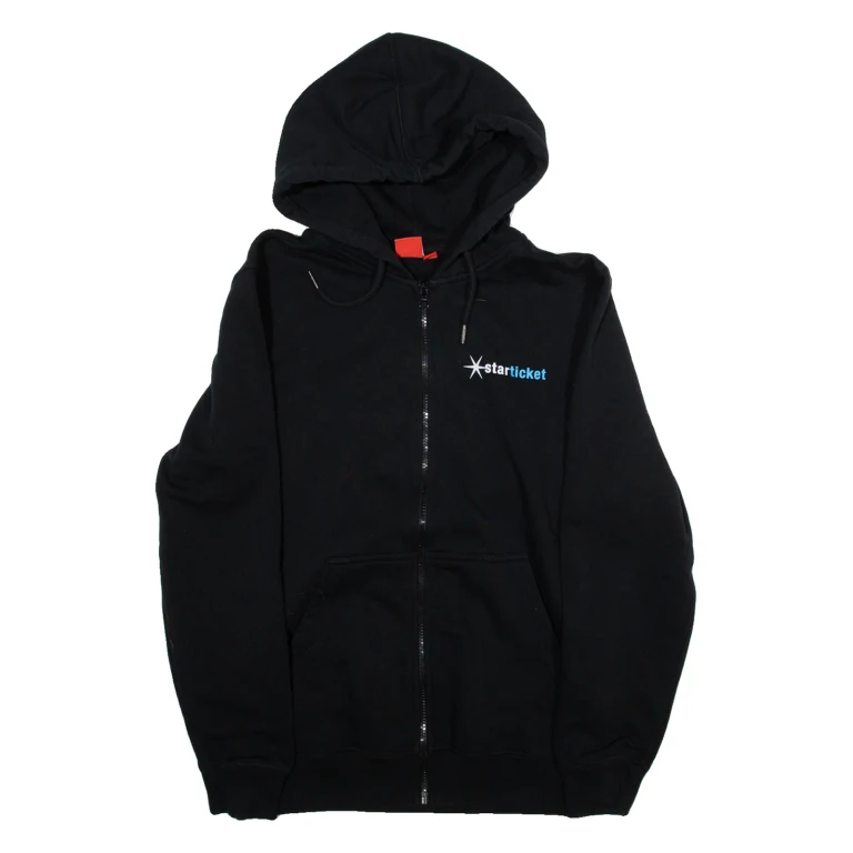 ENGELBERT STRAUSS Womens Black Hoodie Full Zip S