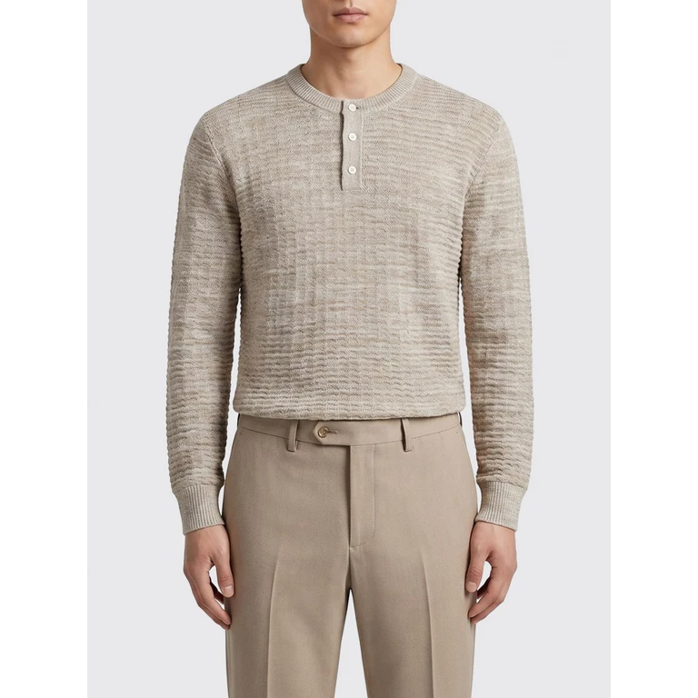 Sweater Men color Beige (261MYA2811523)
