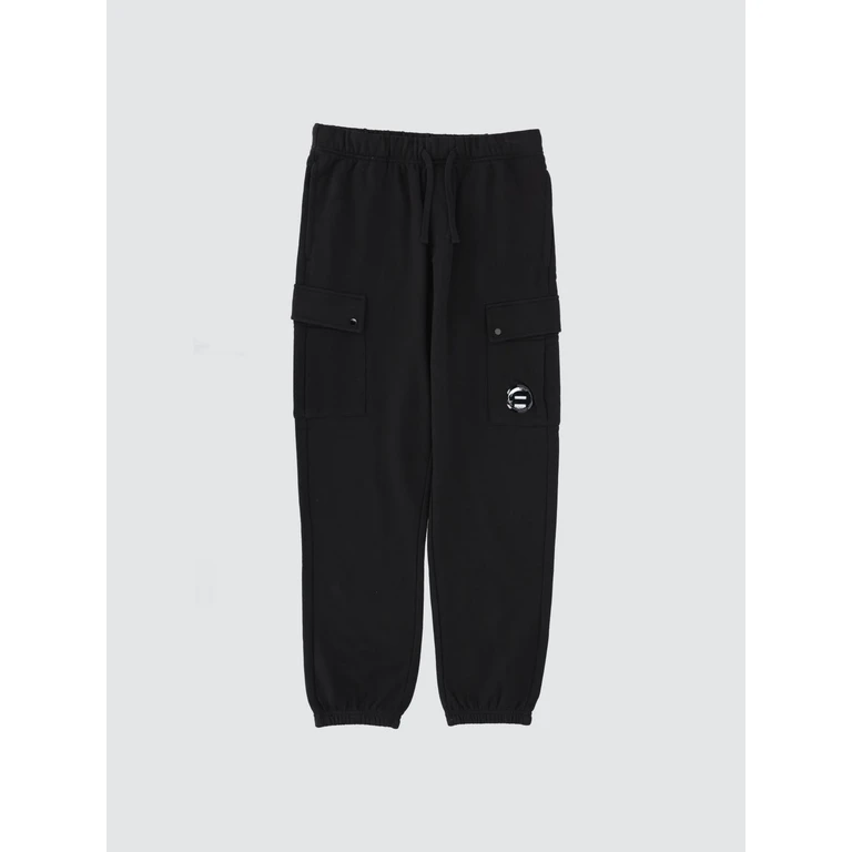 C. P. COMPANY Boys' Cotton Cargo Trousers with Elasticated Waist (CMP00ZLCA6960100)