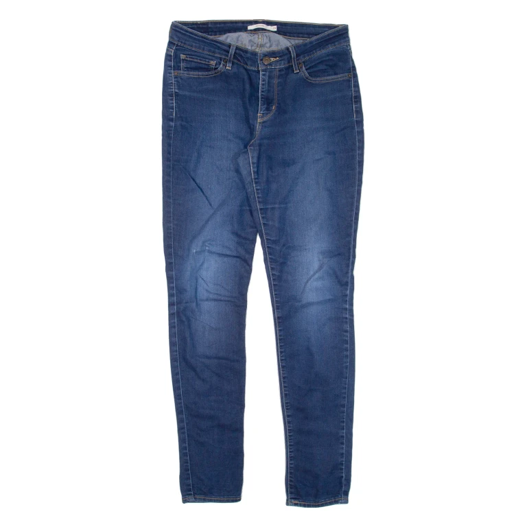LEVI'S 711 Womens Jeans Blue Slim Skinny W29 L31