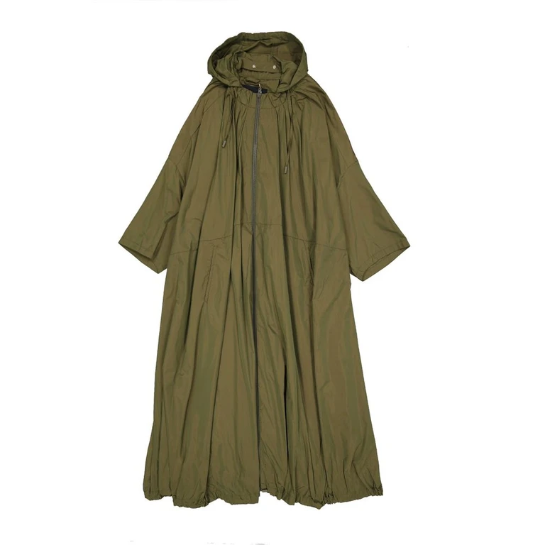 Bicolor Polyester Coat Clothing - Women
