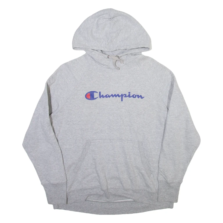 CHAMPION Womens Grey Hoodie XL