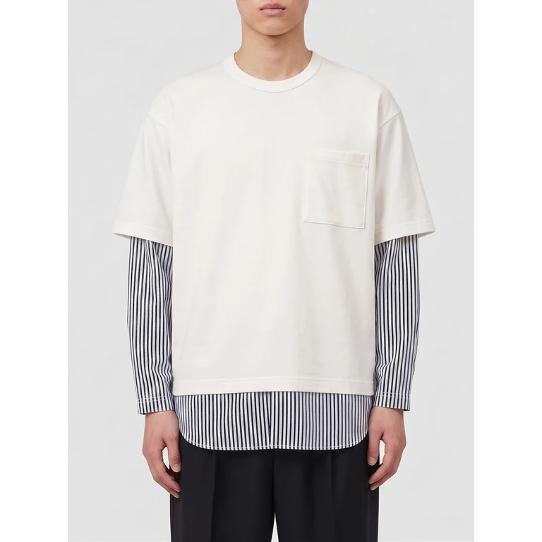 COMME DES GARÇONS T-Shirt Men color White (HQT0062)