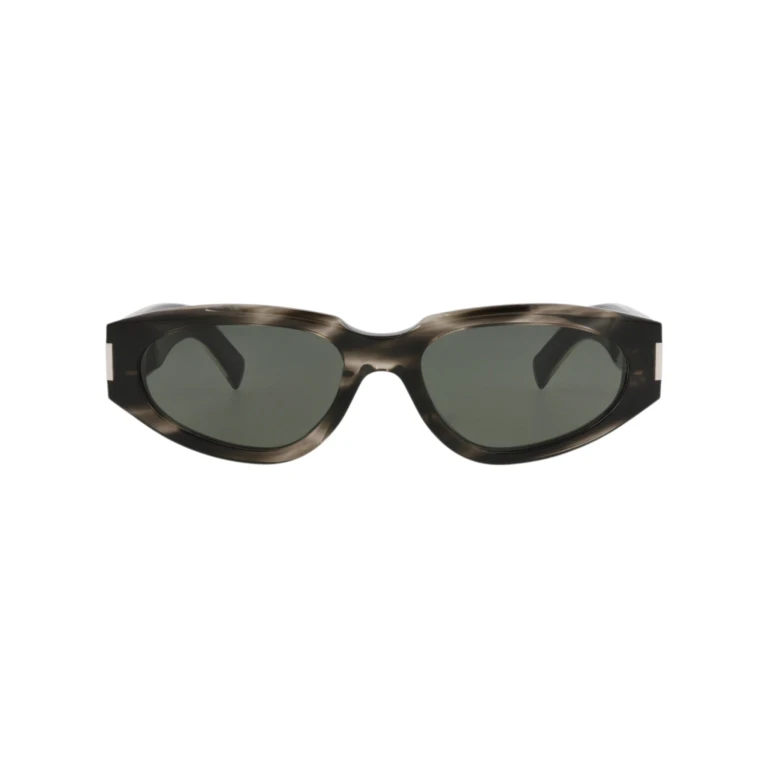 Round-Frame Recycled Acetate Sunglasses