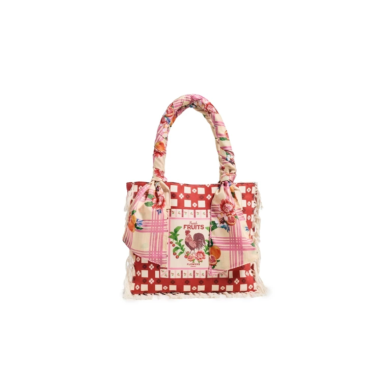Agua Bendita Storm Basket Small Tote Multi One Size