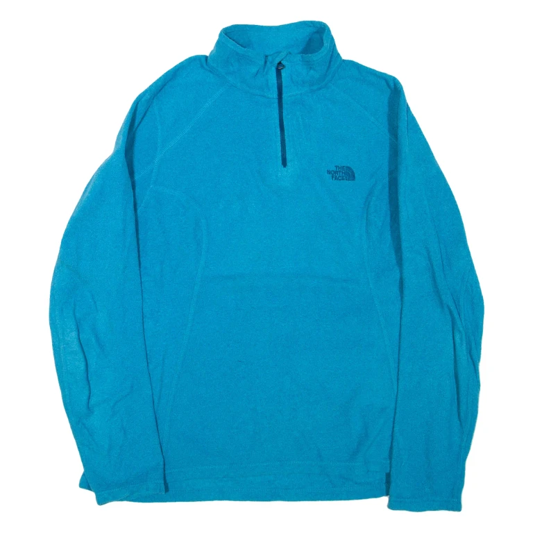 THE NORTH FACE Lightweight Pullover Womens Fleece Jacket Blue M