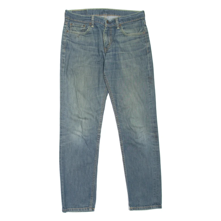 LEVI'S 511 Jeans Mens Blue Slim Straight Stone Wash W30 L32