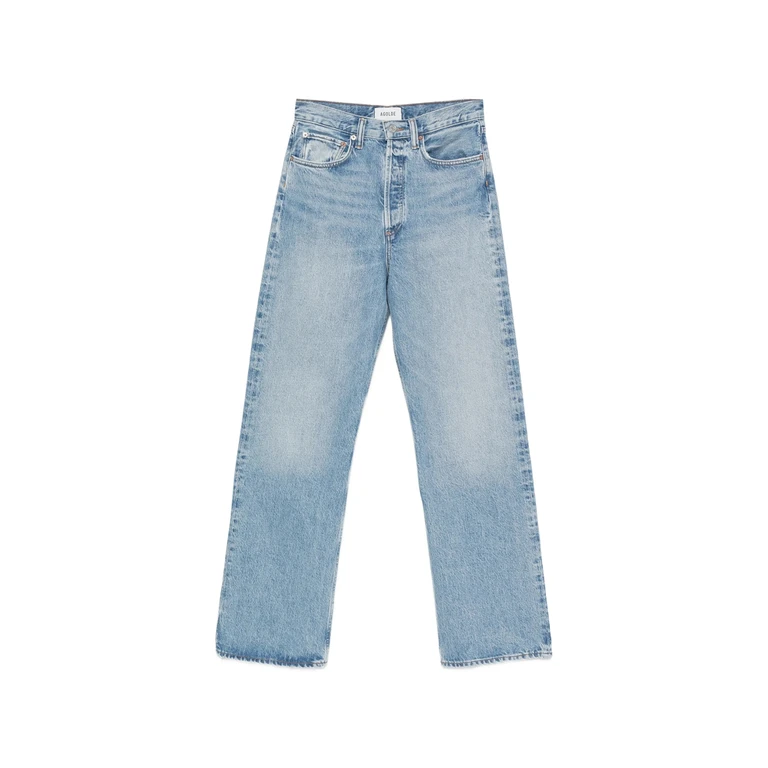 Button-fastening Jeans