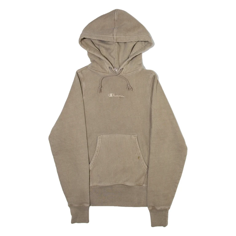 CHAMPION Mens Brown Hoodie XS