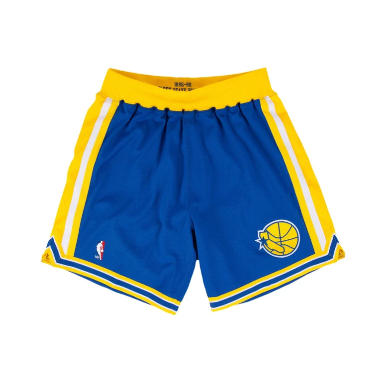 Men's NBA Golden State Warriors 95-96 Authentic Shorts