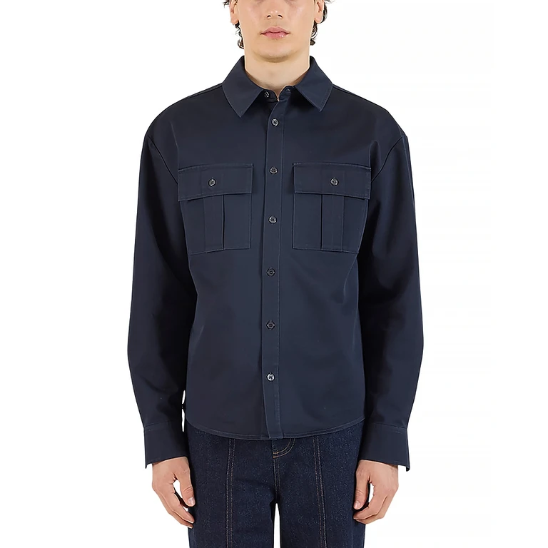 Krost Pleated Pocket Shirt