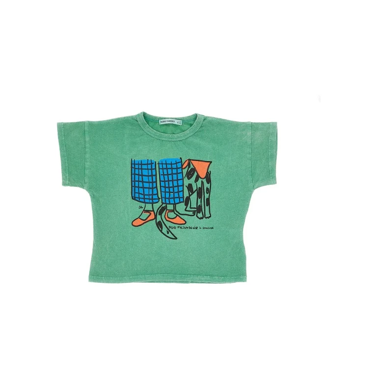 BOBO CHOSES 'Dog Friendship' T-shirt Kids 2/3