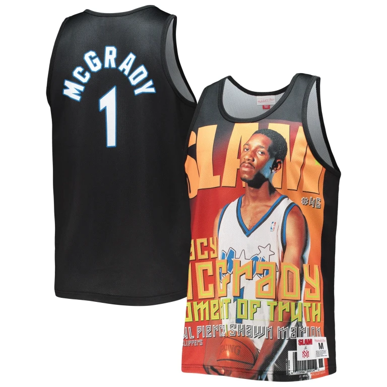 Men's Slam Sublimated Tank Magic Tracy Mcgrady Tank Tops