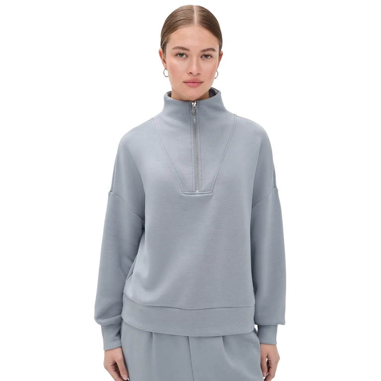 Varley Hawley Half Zip Sweatshirt Wind Blue XL