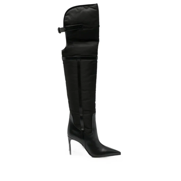 Stivale Con Tacco Alto "Bow0104"