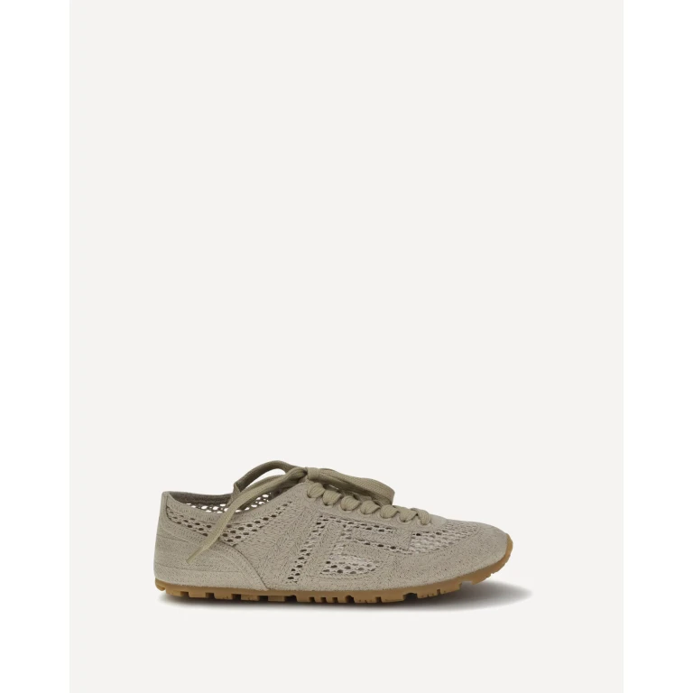 Balmain Racer 45 Macramé Sneakers