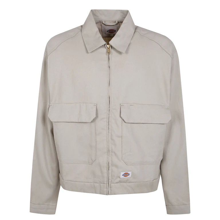 Hemp Twill Trucker Jacket