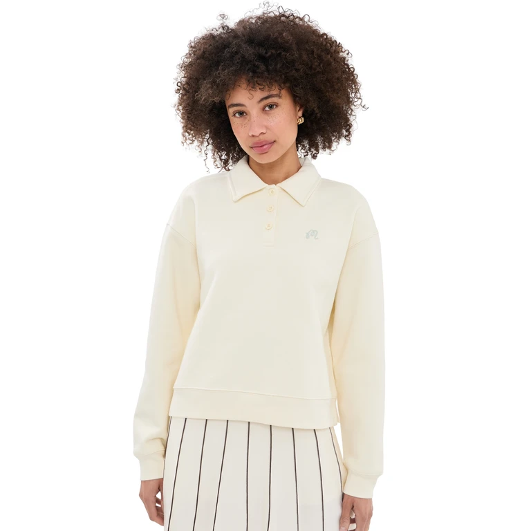 Malbon Teresa Sweatshirt Cream L