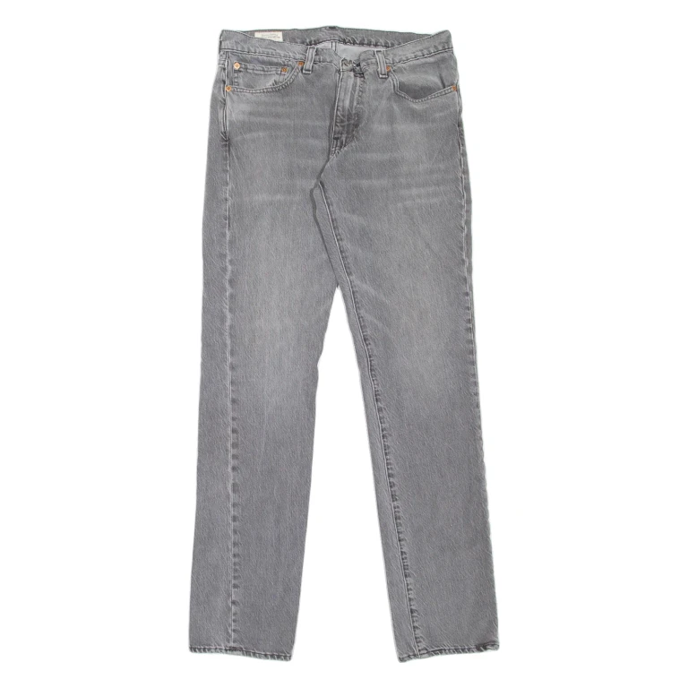 LEVI'S 511 BIG E Jeans Mens Grey Slim Straight W31 L34