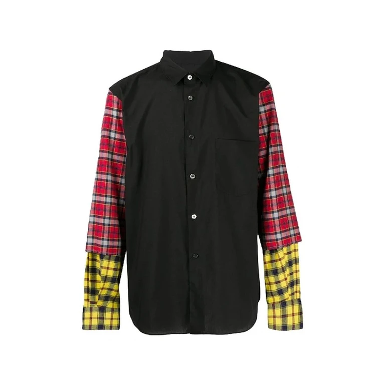 Comme des Garçons Black Cotton Pattern Shirt - Men