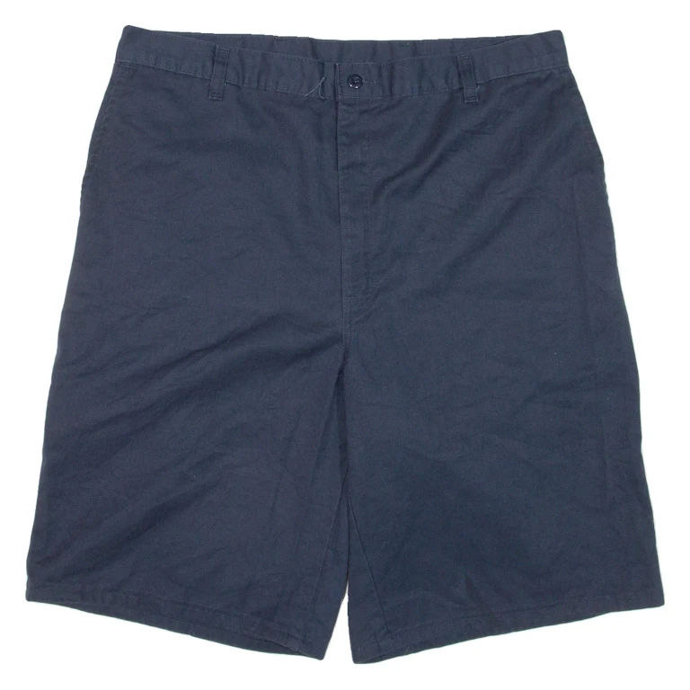 DICKIES Mens Workwear Shorts Blue L W36