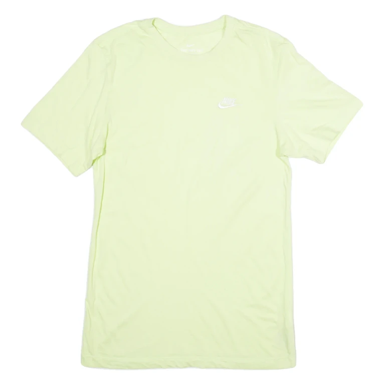 NIKE Mens T-Shirt Green XS