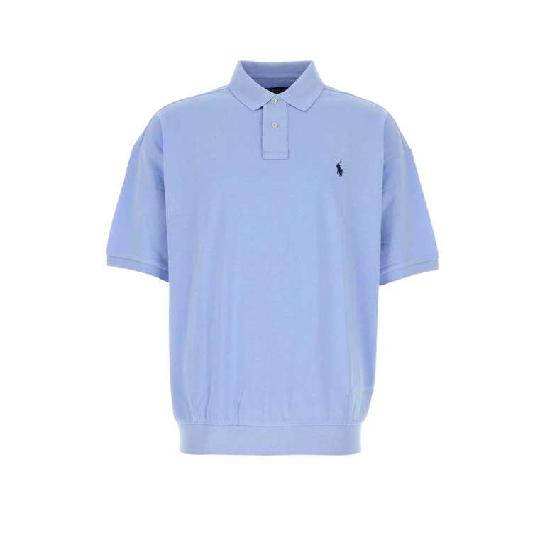 Polo Ralph Lauren Grey Piquet Oversize Polo Shirt Springheatherc1730 Exterior: Cotton - Men