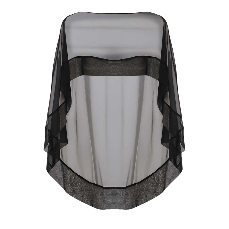 Alberta Ferretti Cape - Noir (03302115555)