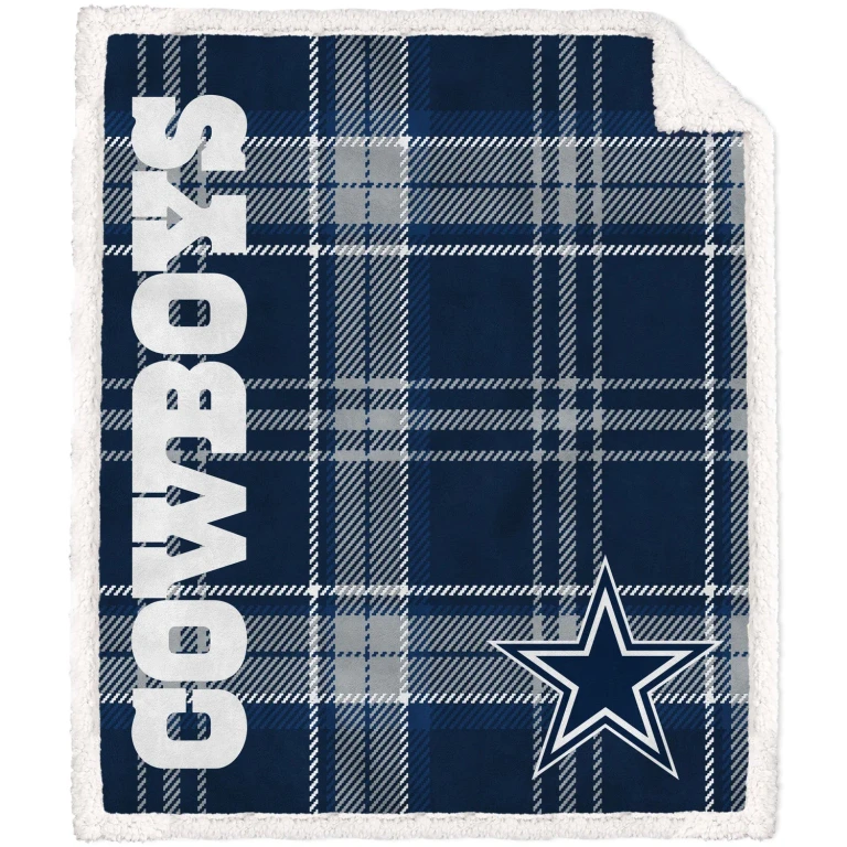 NFL Team Classic Plaid Throw 50x60