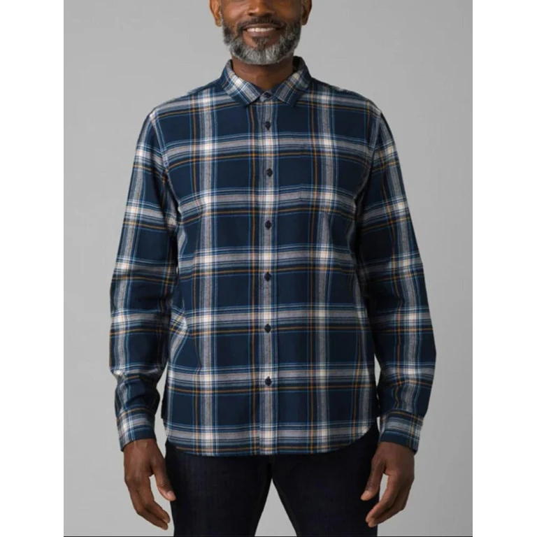 Men's Los Feliz Flannel Button Down Plaid Ls Shirt Shirts