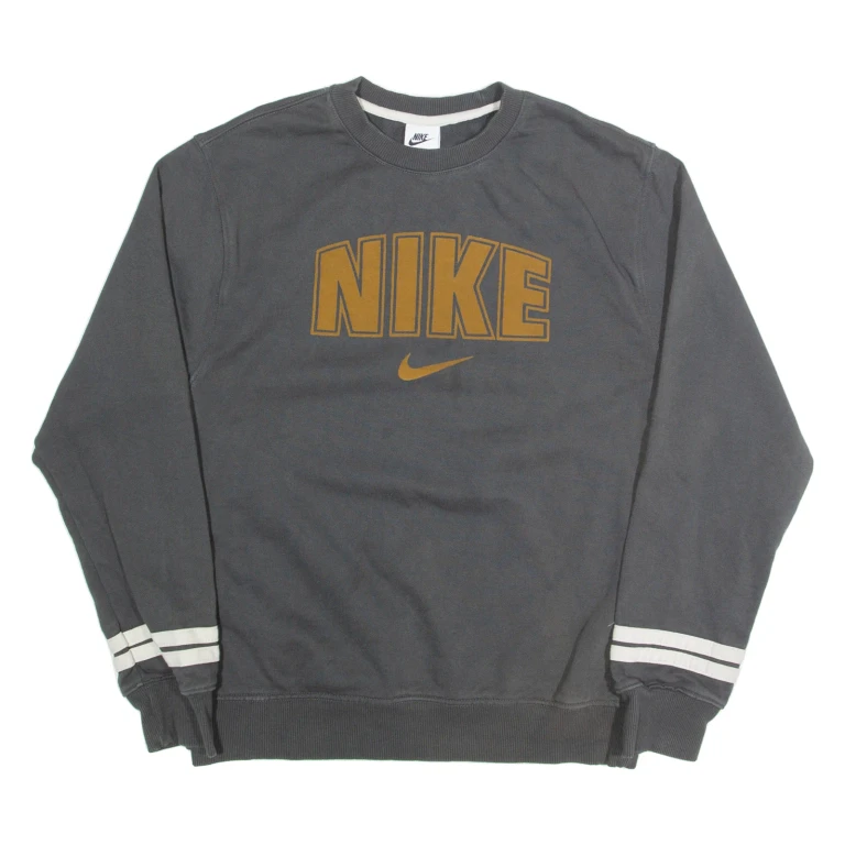 NIKE Mens Sweatshirt Black S