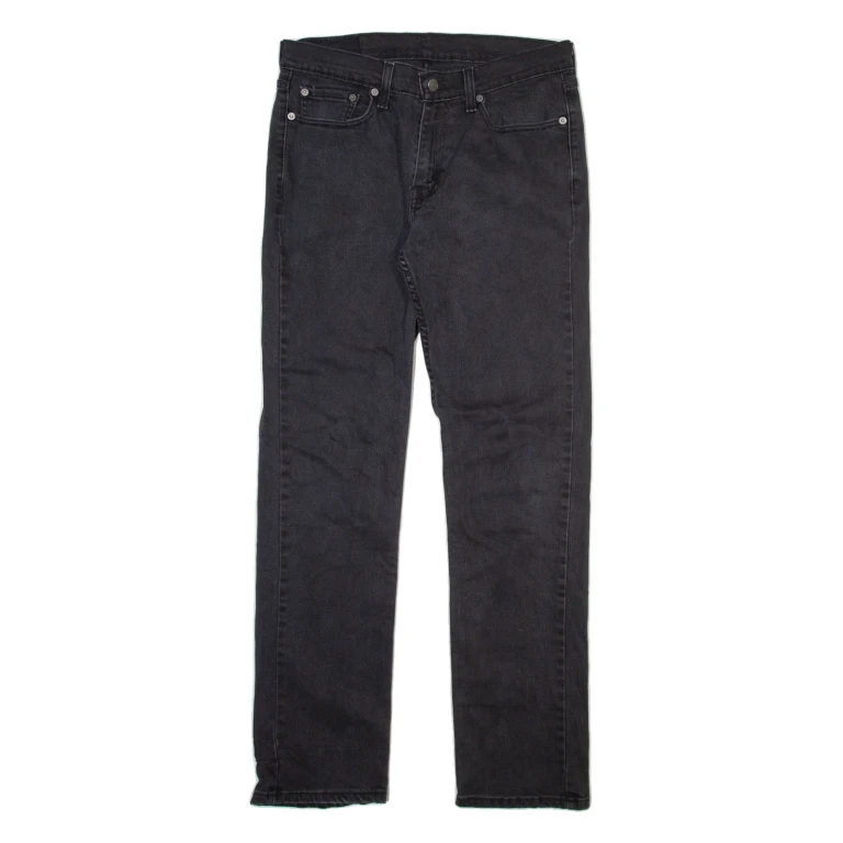 LEVI'S 514 Jeans Mens Grey Slim Straight W30 L32