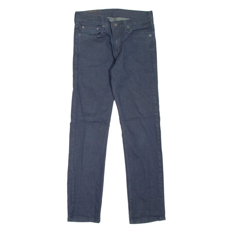 LEVI'S 511 Jeans Mens Blue Slim Straight W28 L30