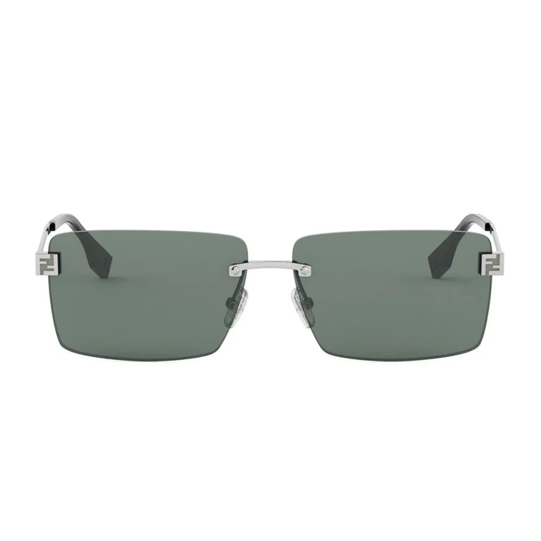 Fendi Sky Silver Metallo Sunglasses - Men