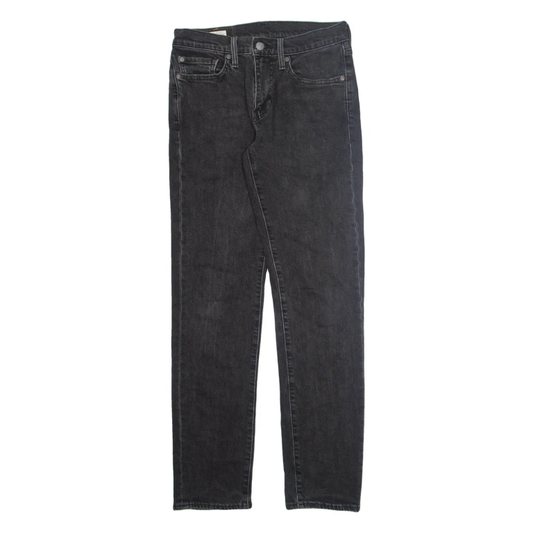 LEVI'S 511 BIG E Jeans Mens Black Slim Straight W28 L32