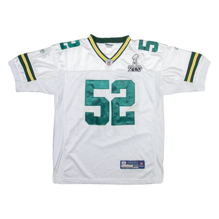 REEBOK Nfl Mens Jersey White USA V-Neck XL