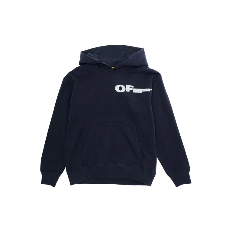 OFF-WHITE KIDS Sweater Kids color Blue (44BBB001S26F006410)