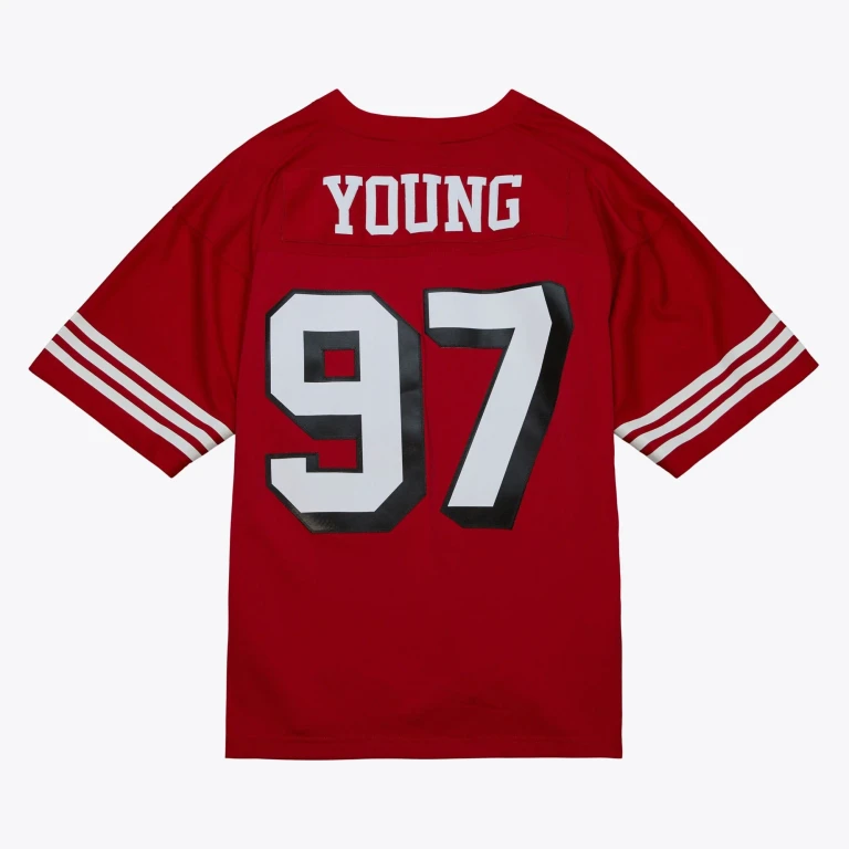 Men's NFL Legacy Jersey 49Ers 1994 Bryant Young