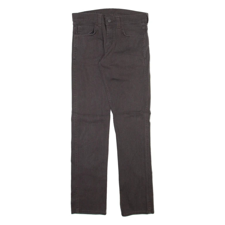 LEVI'S 511 Jeans Mens Grey Slim Straight W30 L32 (XX2-111124-6190)