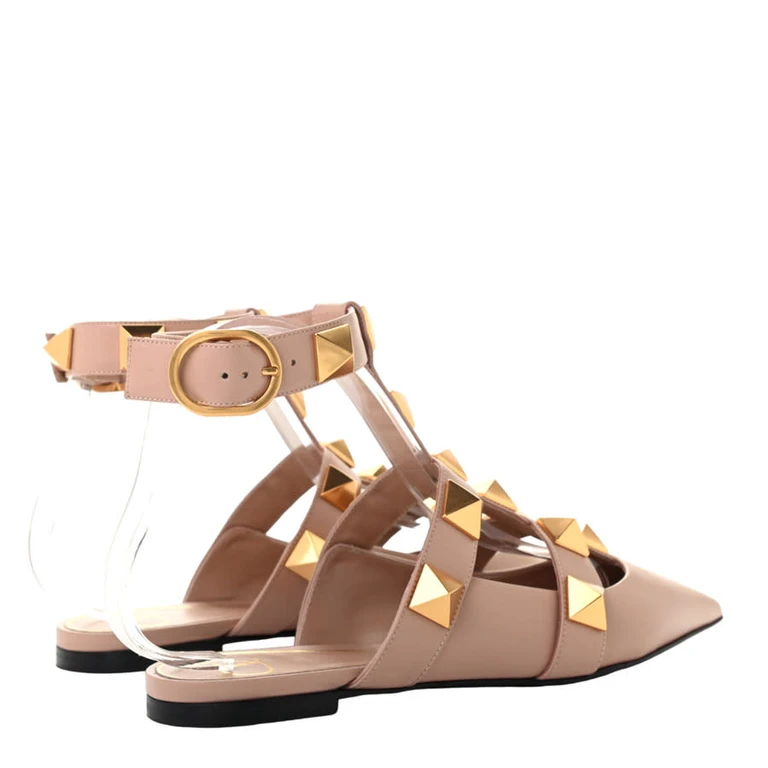 Valentino Garavani Roman Stud Ballet Flats (WW2S0BY5ZWMGF9)