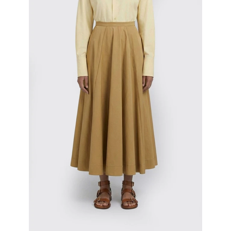 Skirt Woman color Amber (14610MYSKIRT0021)