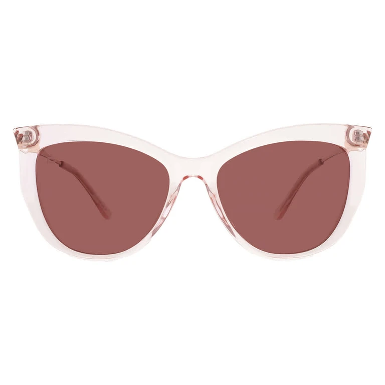 Prive' Revaux Polarized Dark Pink Cat Eye Ladies Sunglasses MOXY/S 0S8R/0F 55
